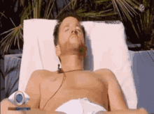 michael wendler tanning relaxed beach wendler