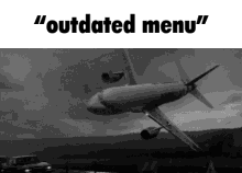 menu outdated