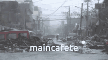 Maincafete Destroyed GIF