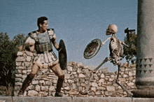 Skeleton Sword Fight GIF - Skeleton Sword Fight Movie GIFs