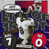 New England Patriots (0) Vs. Baltimore Ravens (7) First-second Quarter Break GIF - Nfl National Football League Football League GIFs