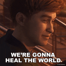 We'Re Gonna Heal The World Harry Osborn GIF