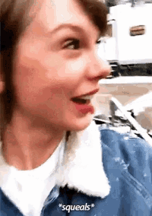 Taylor Swift Squeal GIF - Taylor Swift Squeal Happy GIFs