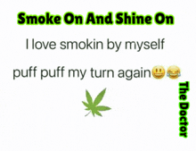 Puff Puff Marijuana GIF