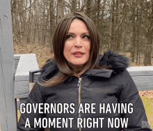 Governors Are Having A Moment Right Now Cecily Strong GIF - Governors Are Having A Moment Right Now Cecily Strong Saturday Night Live GIFs
