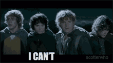 I Cant Lord Of The Rings GIF - I Cant Lord Of The Rings Frodo GIFs