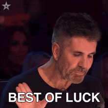 Best Of Luck Simon Cowell GIF - Best Of Luck Simon Cowell Britains Got Talent GIFs
