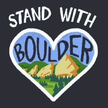 Stand With Boulder Boulder GIF - Stand With Boulder Boulder Colorado GIFs