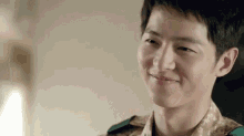 captain yoo yoo shin jin smile