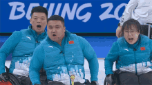 Yeahh Wheelchair Curling GIF - Yeahh Wheelchair Curling Mingliang Zhang GIFs