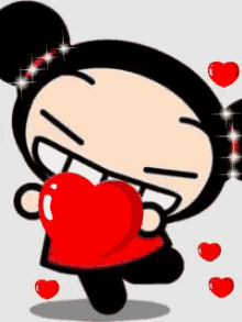 Pucca Heart GIF