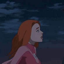 a cartoon of a man and a woman looking at each other with the man having a black eye