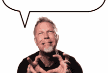 Speech Bubble Metallica GIF - Speech Bubble Metallica James Hetfield GIFs