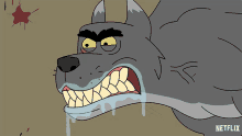 drooling pitwolf