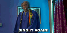 Sing It Again Reverend Brown GIF - Sing It Again Reverend Brown Arsenio Hall GIFs