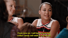 Glee Santana Lopez GIF - Glee Santana Lopez From Now On I Will Be So Nice GIFs