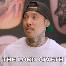 The Lord Giveth And I Taketh Bryan GIF - The Lord Giveth And I Taketh Bryan Ink Master GIFs