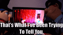 Sml Jeffy GIF - Sml Jeffy Thats What Ive Been Trying To Tell You GIFs