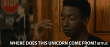 Where Does The Unicorn Come From Unicorn GIF - Where Does The Unicorn Come From Unicorn Asking GIFs