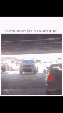 traffic parking parking spot