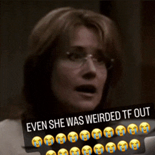 Dr Melfi Even She Was Weirded Tf Out GIF - Dr Melfi Even She Was Weirded Tf Out Jennifer Melfi GIFs