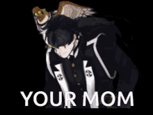 Ace Attorney Simon Blackquill GIF - Ace Attorney Simon Blackquill Your Mom GIFs