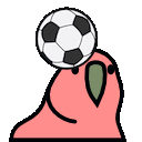 Bird Dance Sticker - Bird Dance Soccer Ball Stickers