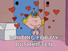 Hearts Charlie Brown GIF - Hearts Charlie Brown Waiting For My Bush Kitten GIFs