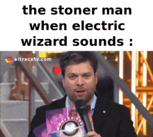 The Stoner Man When Electric Wizard Sounds Stoner GIF - The Stoner Man When Electric Wizard Sounds Stoner Rock GIFs
