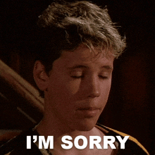I'M Sorry Sam Emerson GIF - I'M Sorry Sam Emerson The Lost Boys GIFs