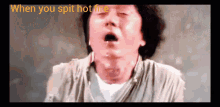 jackie chan kung fu legend drunken master spit hot fire