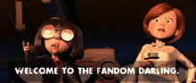 Welcome To The Fandom The Incredibles GIF - Welcome To The Fandom The Incredibles GIFs