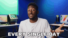 Every Single Day Marques Brownlee GIF - Every Single Day Marques Brownlee Every Day GIFs