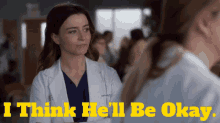 Greys Anatomy Amelia Shepherd GIF - Greys Anatomy Amelia Shepherd I Think Hell Be Okay GIFs
