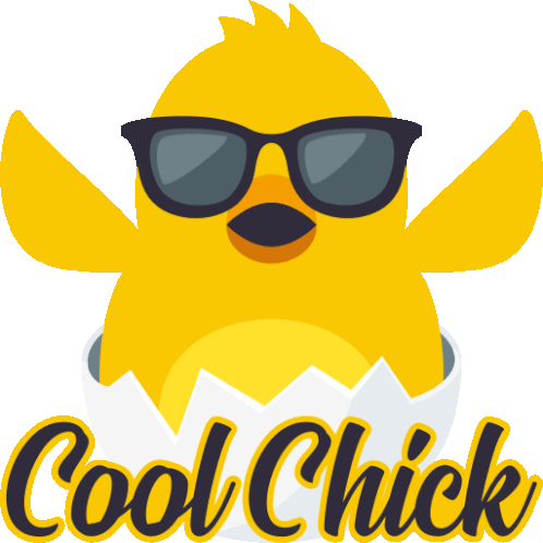 Cool Chick Spring Fling Sticker - Cool Chick Spring Fling Joypixels Stickers