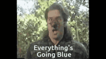 Going Blue GIF - Going Blue Shock GIFs