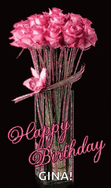 Happy Birthday Wishes 2023 Flowers For You GIF - Happy Birthday Wishes 2023 Flowers For You GIFs