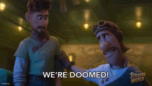 Were Doomed We Are Doomed Searcher Clade GIF - Were Doomed We Are Doomed Searcher Clade Duffle GIFs