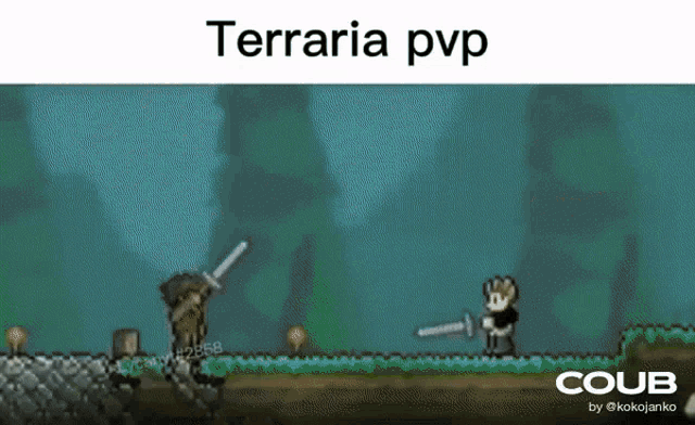 así es el pvp 😱  #CapCut #terraria #pvp