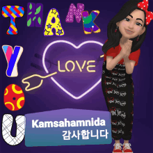 Love Kamsahamnida GIF - Love Kamsahamnida Thankyou GIFs