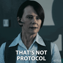 That'S Not Protocol Beth Manning GIF - That'S Not Protocol Beth Manning Heart Of The Hunter GIFs