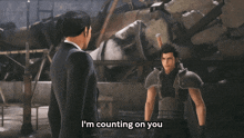 I'M Counting On You I'M Counting On You Zack Fair GIF - I'M Counting On You Counting On You I'M Counting On You Zack Fair GIFs