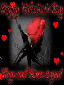 Happy Valentines Day Hearts GIF - Happy Valentines Day Hearts Hugs And Kisses GIFs