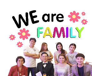 We Are Family Sticker - We Are Family Stickers