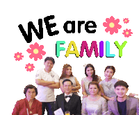 We Are Family Sticker - We Are Family Stickers