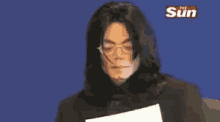 Michael Jackson Reading GIF - Michael Jackson Reading Serious GIFs