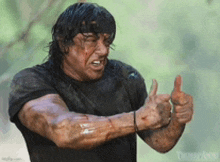 Rambo Thumbs Up GIF