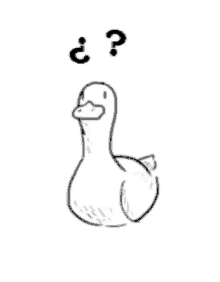 Duck Question Marks GIF - Duck Question Marks Confused GIFs