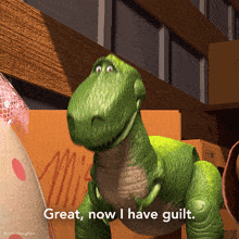 Great Now I Have Guilt Rex GIF