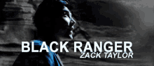black ranger zack taylor